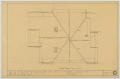Technical Drawing: Pittard Residence, Anson, Texas: Roof Plan