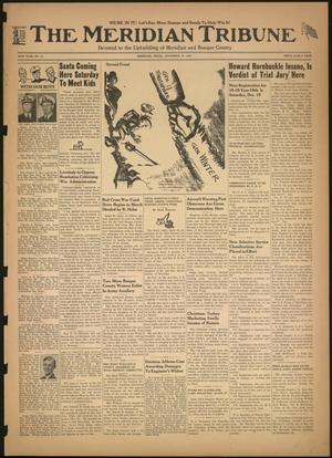 Primary view of object titled 'The Meridian Tribune (Meridian, Tex.), Vol. 49, No. 31, Ed. 1 Friday, December 18, 1942'.