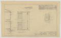 Technical Drawing: Moore Residence, Hamlin, Texas: Elevations, Sections, and Schedule
