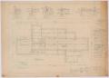 Technical Drawing: Brooks Residence, Breckenridge, Texas: Revised Foundation Plan