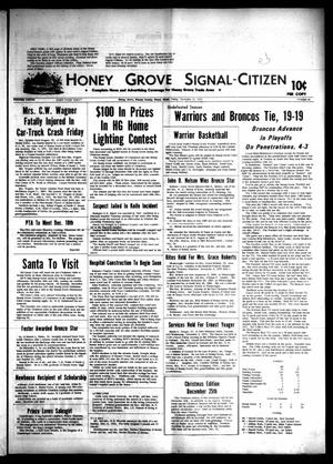 Primary view of object titled 'Honey Grove Signal-Citizen (Honey Grove, Tex.), Vol. 78, No. 46, Ed. 1 Friday, December 11, 1970'.
