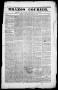 Thumbnail image of item number 1 in: 'Brazos Courier. (Brazoria, Tex.), Vol. 2, No. 36, Ed. 1, Tuesday, October 27, 1840'.