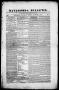 Thumbnail image of item number 1 in: 'Matagorda Bulletin. (Matagorda, Tex.), Vol. 1, No. 15, Ed. 1, Wednesday, November 8, 1837'.
