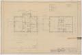 Technical Drawing: McMurry College President's Home, Abilene, Texas: First and Second Fl…