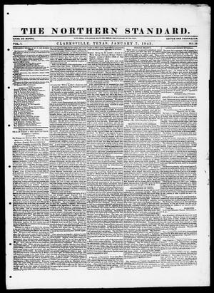 Primary view of object titled 'The Northern Standard. (Clarksville, Tex.), Vol. 1, No. 18, Ed. 1, Saturday, January 7, 1843'.
