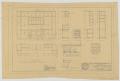 Technical Drawing: McMurry College President's Home, Abilene, Texas: Elevation and Kitch…