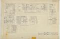 Technical Drawing: Walters Residence, Abilene, Texas: Kitchen Details