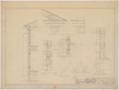 Technical Drawing: McMurry College President's Home, Abilene, Texas: Framework and Wall …