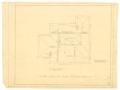 Technical Drawing: Ely Residence, Abilene, Texas: Roof Plan