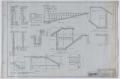 Technical Drawing: Taylor County Jail, Abilene, Texas: Staircase Sections