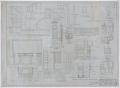 Primary view of Maxwell Residence, Abilene, Texas: Plans for a Residence, Wall Features