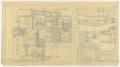 Technical Drawing: Aycock Residence, Sweetwater, Texas: Floor Plan