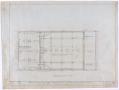 Technical Drawing: Breckenridge Municipal Building: Auditorium Balcony Plan