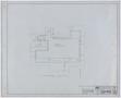 Technical Drawing: Goodloe Residence, Abilene, Texas: Basement Plan