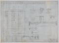 Technical Drawing: Maxwell Residence, Abilene, Texas: Plans for a Residence, Foundation