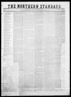 Primary view of object titled 'The Northern Standard. (Clarksville, Tex.), Vol. 9, No. 12, Ed. 1, Saturday, November 22, 1851'.