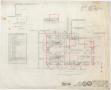 Technical Drawing: Hamilton Hospital Additions, Olney, Texas: First Floor Plumbing and H…