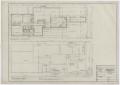 Technical Drawing: Bryan Air Force Base Housing: Foundation Plan