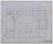 Technical Drawing: City Auditorium, Stamford, Texas: First Floor Plan