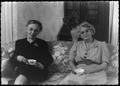 Primary view of [Photograph of Mamie Davis George with an unidentified woman]