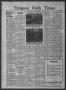 Primary view of Timpson Daily Times (Timpson, Tex.), Vol. 38, No. 253, Ed. 1 Tuesday, December 26, 1939
