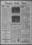 Newspaper: Timpson Daily Times (Timpson, Tex.), Vol. 37, No. 257, Ed. 1 Wednesda…