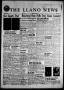 Newspaper: The Llano News (Llano, Tex.), Vol. 67, No. 22, Ed. 1 Thursday, May 3,…