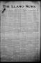 Newspaper: The Llano News. (Llano, Tex.), Vol. 30, No. 16, Ed. 1 Thursday, Novem…