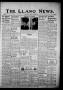 Newspaper: The Llano News. (Llano, Tex.), Vol. 55, No. 2, Ed. 1 Thursday, Novemb…