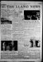 Newspaper: The Llano News (Llano, Tex.), Vol. 67, No. 39, Ed. 1 Thursday, August…