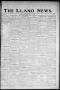 Primary view of The Llano News. (Llano, Tex.), Vol. 37, No. 34, Ed. 1 Thursday, April 9, 1925