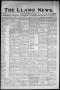 Newspaper: The Llano News. (Llano, Tex.), Vol. 37, No. 29, Ed. 1 Thursday, March…