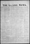 Primary view of The Llano News. (Llano, Tex.), Vol. 45, No. 47, Ed. 1 Thursday, November 2, 1933