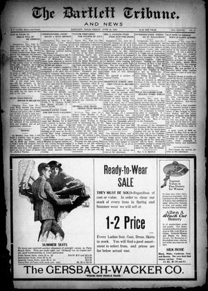 Primary view of The Bartlett Tribune and News (Bartlett, Tex.), Vol. 37, No. 47, Ed. 1, Friday, June 16, 1922
