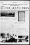 Newspaper: The Llano News (Llano, Tex.), Vol. 68, No. 33, Ed. 1 Thursday, July 1…