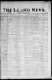 Primary view of The Llano News. (Llano, Tex.), Vol. 40, No. 9, Ed. 1 Thursday, November 10, 1927