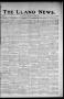 Newspaper: The Llano News. (Llano, Tex.), Vol. 38, No. 4, Ed. 1 Thursday, Septem…