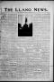 Newspaper: The Llano News. (Llano, Tex.), Vol. 43, No. 8, Ed. 1 Thursday, Novemb…