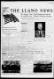 Newspaper: The Llano News (Llano, Tex.), Vol. 68, No. 31, Ed. 1 Thursday, July 4…