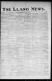 Newspaper: The Llano News. (Llano, Tex.), Vol. 37, No. 36, Ed. 1 Thursday, April…