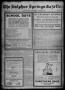 Newspaper: The Sulphur Springs Gazette. (Sulphur Springs, Tex.), Vol. 49, No. 36…