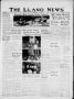 Newspaper: The Llano News. (Llano, Tex.), Vol. 66, No. 32, Ed. 1 Thursday, July …