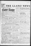 Newspaper: The Llano News (Llano, Tex.), Vol. 68, No. 20, Ed. 1 Thursday, April …