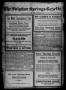 Newspaper: The Sulphur Springs Gazette. (Sulphur Springs, Tex.), Vol. 49, No. 5,…
