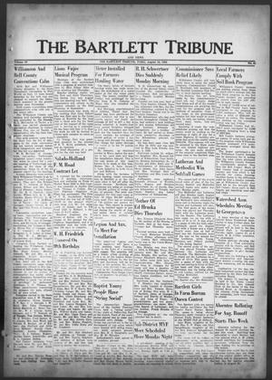 Primary view of object titled 'The Bartlett Tribune and News (Bartlett, Tex.), Vol. 69, No. 41, Ed. 1, Friday, August 10, 1956'.