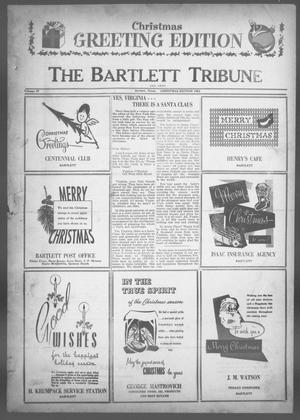 Primary view of object titled 'The Bartlett Tribune and News (Bartlett, Tex.), Vol. 77, No. 7, Ed. 2, Thursday, December 19, 1963'.