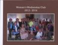 Book: Woman's Wednesday Club Scrapbook, 2013-2014