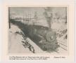 Photograph: [Train Engine #537 and Cars]