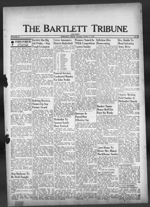 Primary view of object titled 'The Bartlett Tribune and News (Bartlett, Tex.), Vol. 81, No. 50, Ed. 1, Thursday, October 17, 1968'.