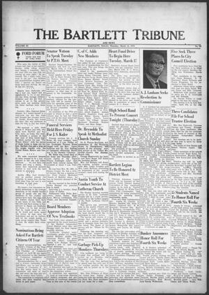 Primary view of object titled 'The Bartlett Tribune and News (Bartlett, Tex.), Vol. 83, No. 20, Ed. 1, Thursday, March 12, 1970'.